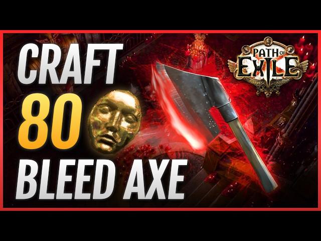 [PoE 3.25] How to Craft Endgame BLEED AXE for LACERATE Gladiator Build - Path of Exile Guide