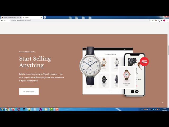 Best Watches and Jewelry Online Store WordPress Theme with Elementor Page Builder - Reprizo Review