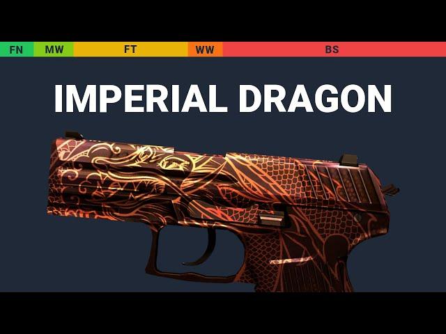 P2000 Imperial Dragon - Skin Float And Wear Preview