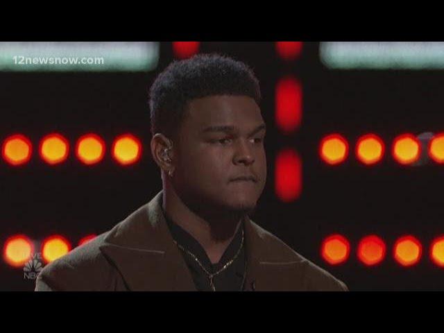 De'Andre Nico talks about his elimination from "The Voice," says Adam Levine sold him out