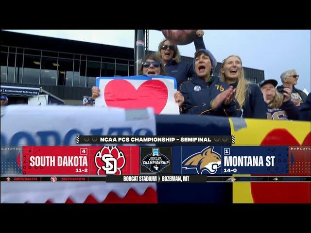 South Dakota at Montana State Football - FCS Semifinals - 12.21.2024