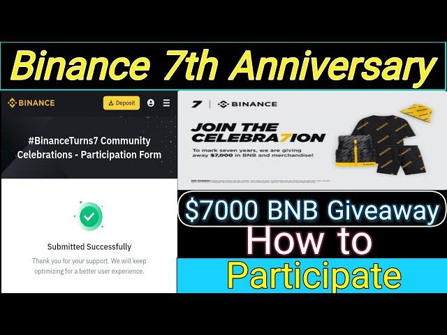 How to Participate in Binance Community Celebration