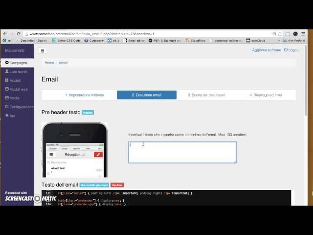 Mailsend3r - emaileditor integration