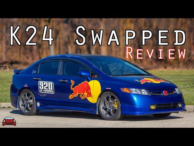 K24 Swapped 8th Gen Civic Si Review - Is The K24 BETTER Than The K20??