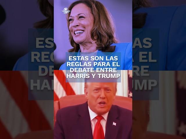 Todo lo que tienes que saber sobre el debate entre Donald Trump y Kamala Harris #shorts