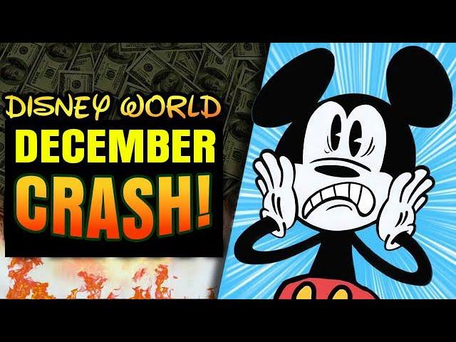 Disney World Attendance CRASH in December: Historic Holiday Crowds FAIL in Early Winter!