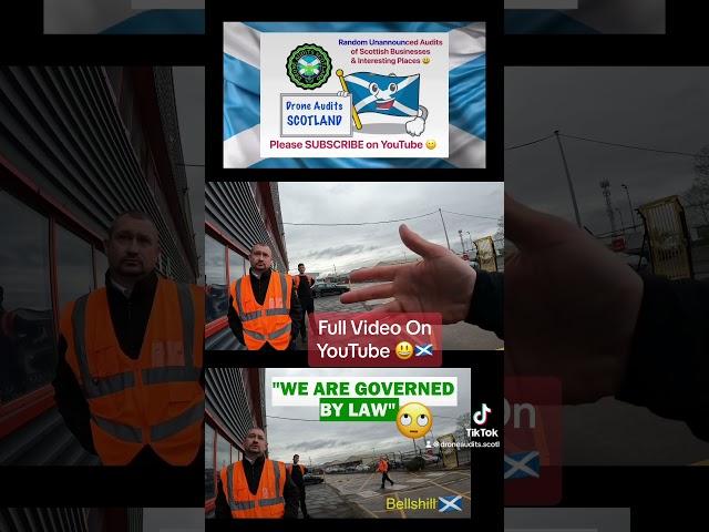 “WE ARE GOVERNED BY LAW” #drone #audits #scotland #pinac #scottishdrone #tyrants