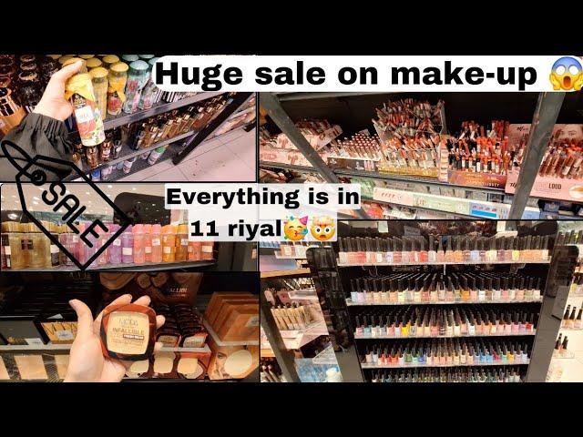 Huge makeupsale | everything is in 11 riyal | immilifeinmadina