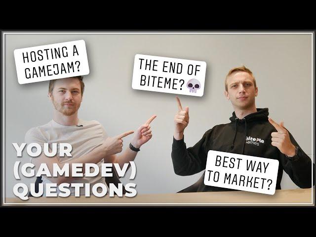 We answer your (gamedev) questions | Q&A