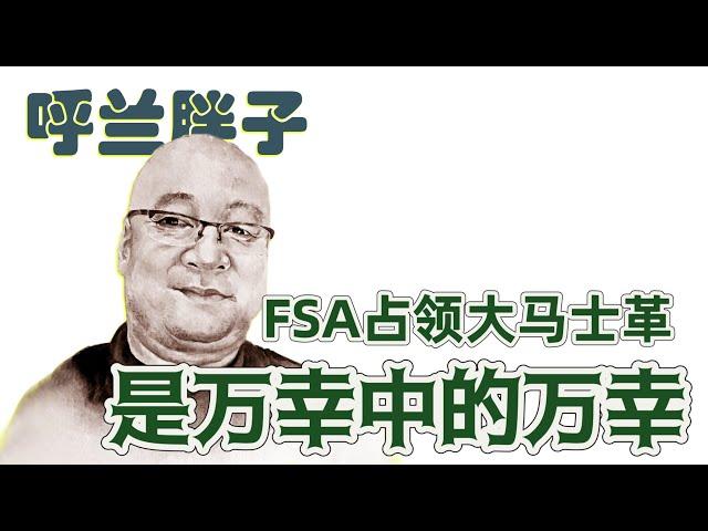 呼兰胖子：FSA占领大马士革是万幸中的万幸