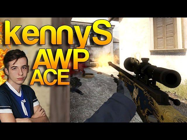 CS:GO - kennyS INSANE Awp Ace!