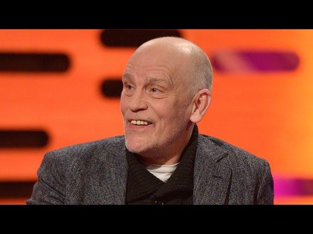 John Malkovich on finding a woman in his garden - The Graham Norton Show - BBC