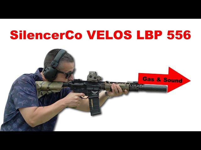 Silencerco Velos LBP 556 - No Gas Face!