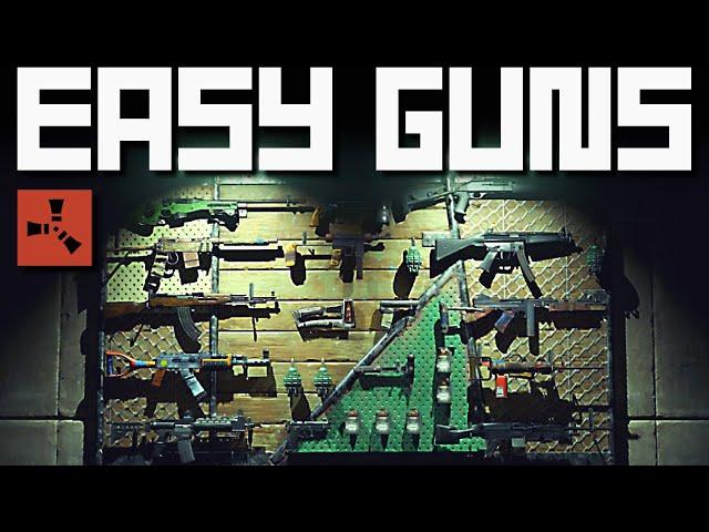 7 EASY WAYS to Get Guns in Rust W/O Tech Tree