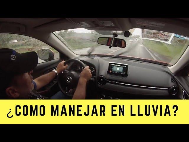 CLASE DE MANEJO | ¿COMO CONDUCIR CON LUVIA?  | Velocidad Total | Autos