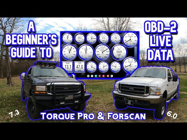 How To Install & Set Up, Torque Pro &Forscan on a 7.3 or 6.0 Powerstroke Diesel | For Beginners