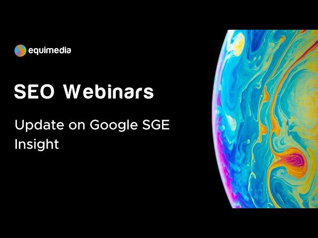 Update on Google SGE insight