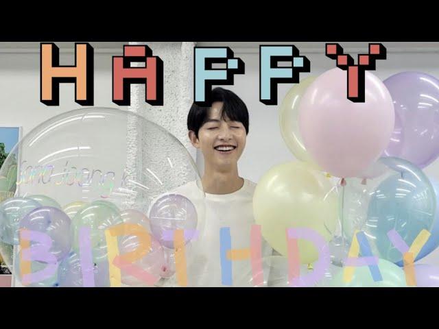 HAPPY BIRTHDAY 송중기