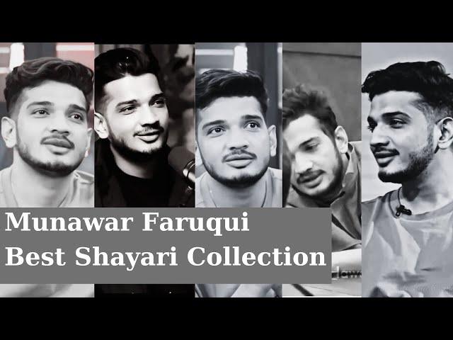 Munawar Faruqui Shayari || Best Shayari Collection || PART 1