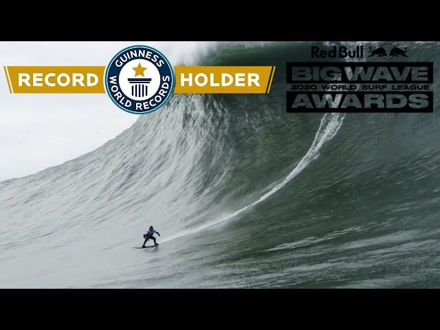 GUINNESS RECORD FOR LARGEST WAVE EVER SURFED BY A WOMAN!!! Maya Gabeira wins cbdMD XXL Biggest Wave