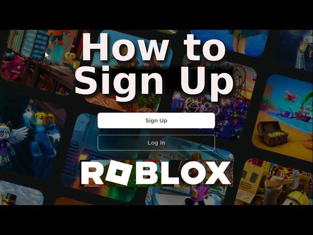 How to Sign Up to Roblox on phone -  create a new Roblox Account Sign Up 2024