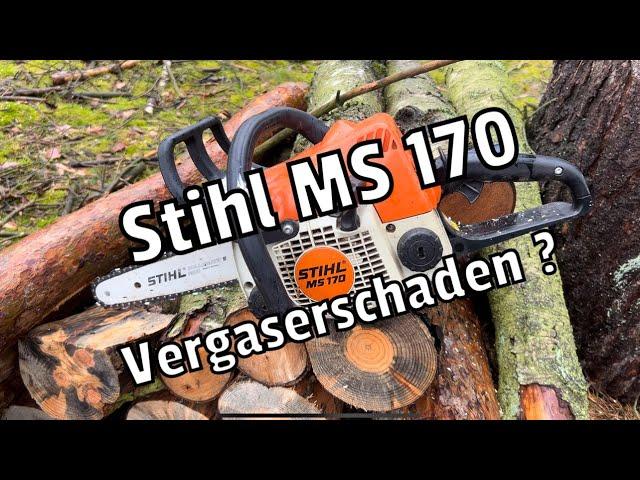 Stihl MS 170 | Komplett zerlegt | Vergaserschaden ? | Zusammenbau | Testlauf 