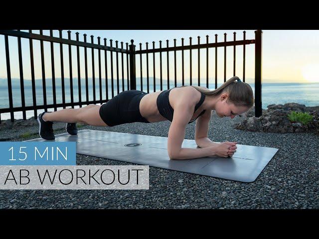 15 MIN AB Sunrise Workout | No Repeat