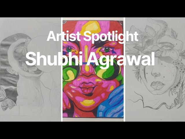 Watch the Art of Shubhi Agrawal #trending #sketches