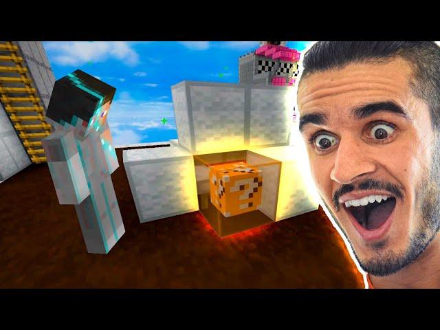 با میلاد رفتیم مسابقه بدوارز لاکی بلاک - Bedwars lucky block