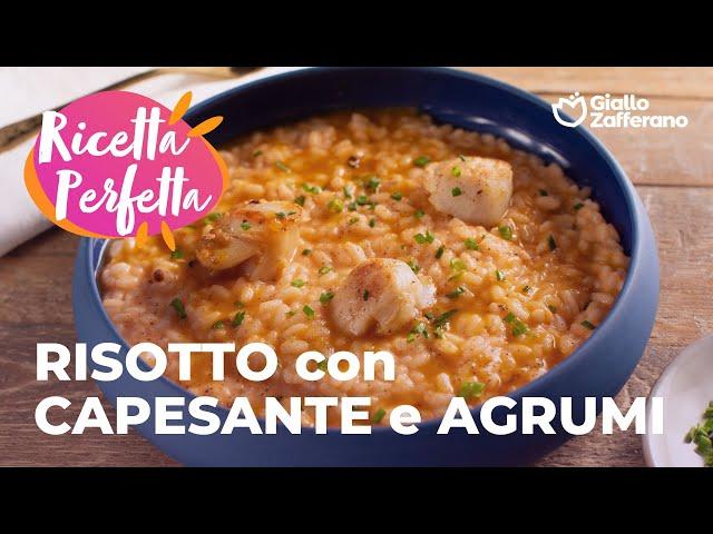 RISOTTO con CAPESANTE e AGRUMI - perfetto per la VIGILIA di NATALE️