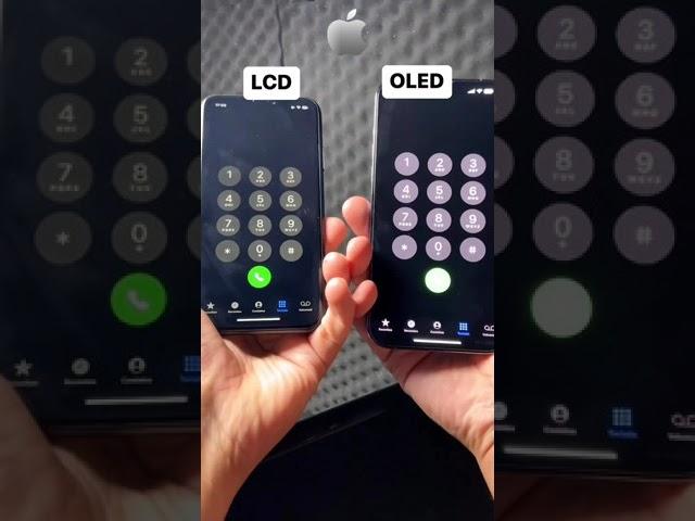 Apple iPhoneLCD VS OLED