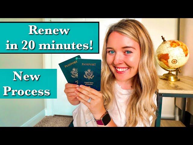Renew Your Passport ONLINE! | How to Renew Your US Passport in 2022 | NEW Passport Renewal Process