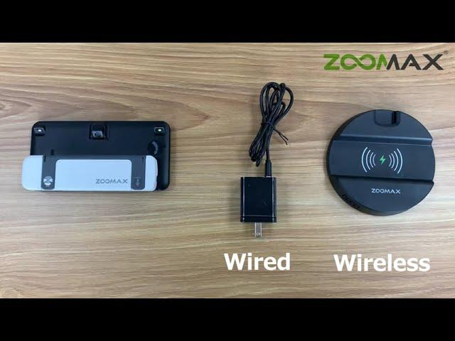 Zoomax Luna 6 - Electronic Video Magnifier with Unique Wireless Charger