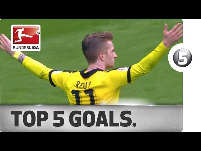 Top 5 Goals - Reus, Brandt and More with Incredible Strikes