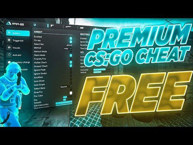 MY FAVORITE FREE CS:GO CHEAT FOR 2023  | ANYX.GG BEST FREE CSGO HACKS