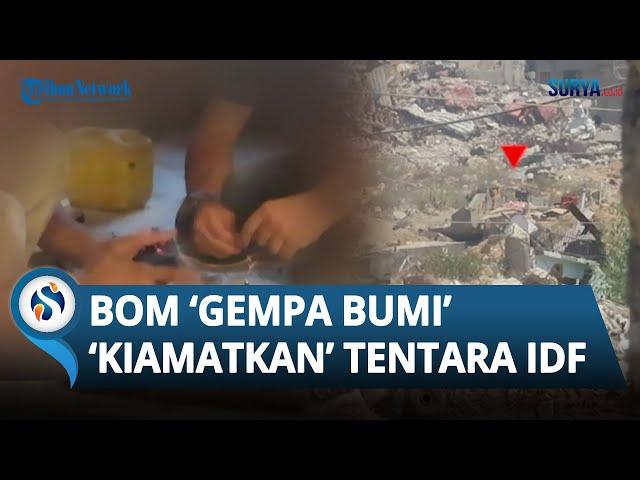 Brigade Al Quds Ciptakan Bom 'Gempa Bumi', Israel Runtuh dalam Hitungan Detik, Jasad Tertimbun