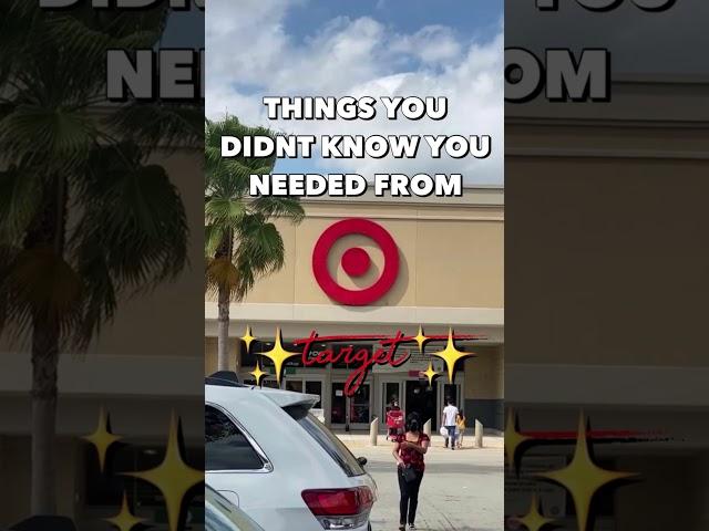 Things you NEED from Target