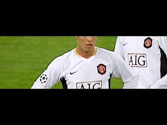 Cristiano Ronaldo Vs AS Roma Away 07-08