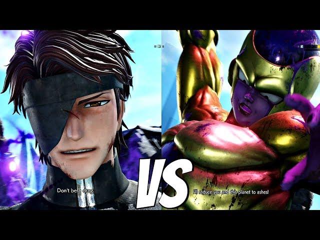 JUMP FORCE - Aizen vs Golden Frieza 1vs1 Gameplay (PS4 Pro)