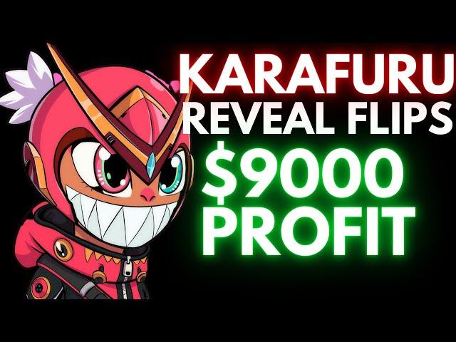 $9000 IN UNDER 1 HOUR FLIPPING NFTS ON OPENSEA {KARAFURU}