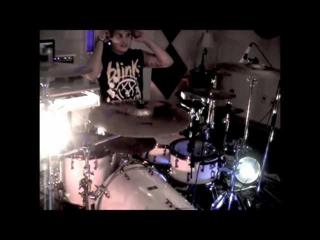 Blink 182 - Up all Night (pop-punk version New!! ) Drum Cover