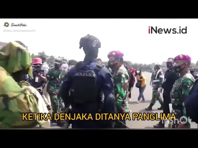 Ketika DENJAKA ditanya PANGLIMA TNI