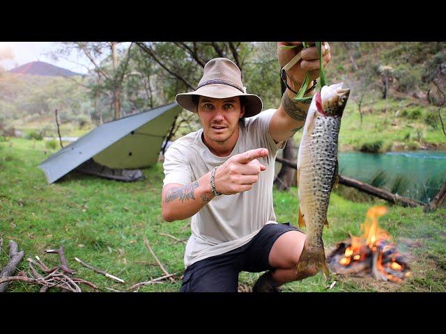 Solo Aussie WILD CAMP/ FLY FISHING Adventure