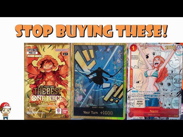 Stop Buying PRB-01 (One Piece Card Game Best) Alternate Art & Secret Rare One Piece TCG Cards!