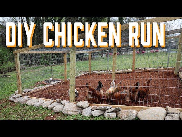 DIY Chicken Run