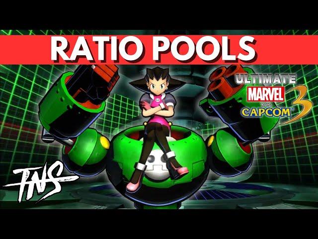 TNS UMvC3 RATIO Pools (Tron, MODOK, Storm, Spider-Man, She-Hulk, Ryu) TOP 8 Tourney Marvel 3