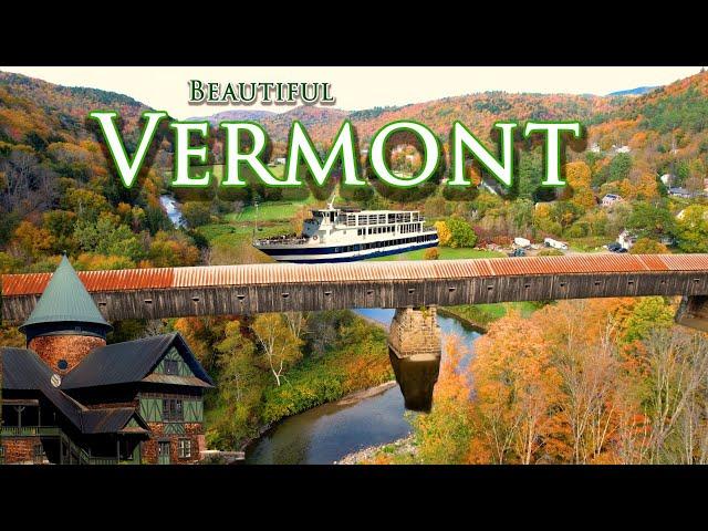 Beautiful VERMONT - 15 Towns & 7 Scenic Highways - Burlington, Woodstock, Brattleboro, & More