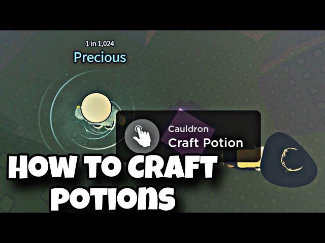 How to Craft Potions in Sols Rng Roblox | New Update