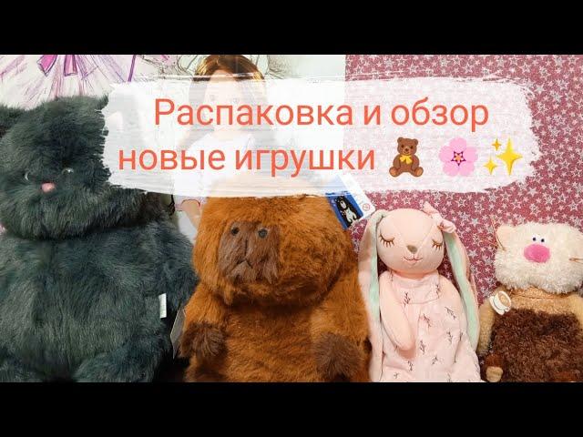 Распаковка и обзор новые игрушки (для фона) моим куклам 🩷‍️