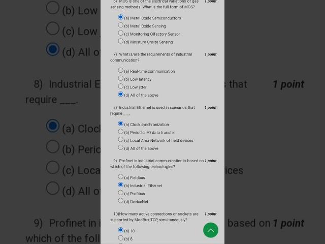 Swayam NPTEL | Introduction to industry 4.0 & IoT | assignment 6 answers | 2023 || #shorts
